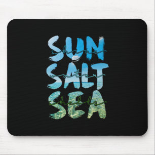 Beach Vacation Ocean Waves Sun Summer Fun Holiday  Mouse Pad