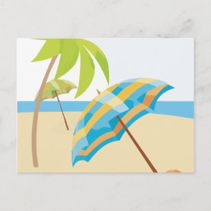 Beach Vacation Postcard