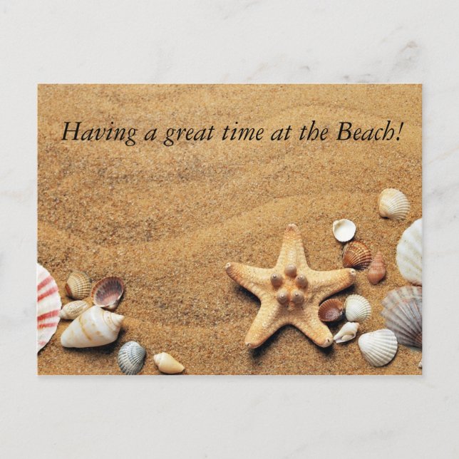 Beach Vacation Postcard (Front)