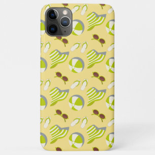 Beach vacay pattern with sunglasses and sun hat   Case-Mate iPhone case