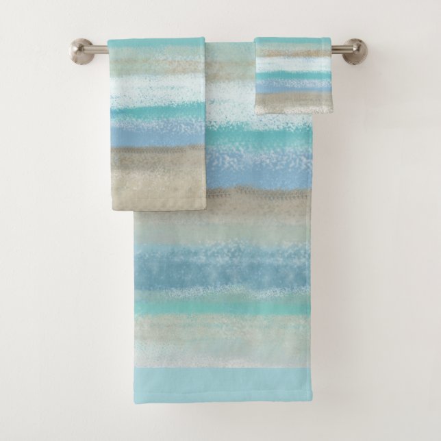 Beach Vibes Bath Towel Set (Insitu)