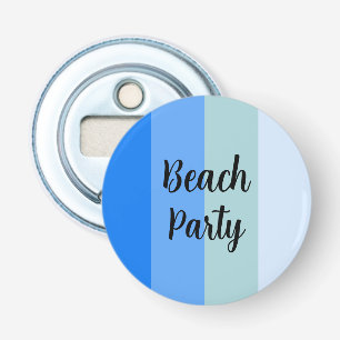 Beach Vibes, Blue Stripes Bottle Opener