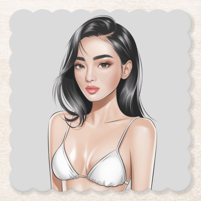 Beach Vibes Coaster (Front)