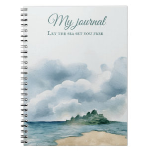 Beach Vibes Notebook   Coastal Journal