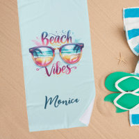 Beach vibes quote fun name