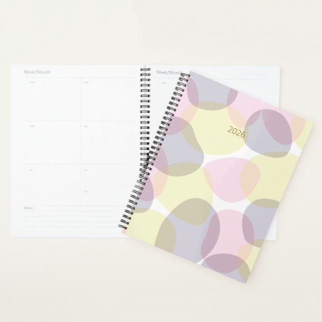 Beach Vibes Sea Glass - Seashell Pastel Planner (Display)
