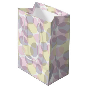 Beach Vibes Sea Glass Wave Worn - Seashell Pastel Medium Gift Bag