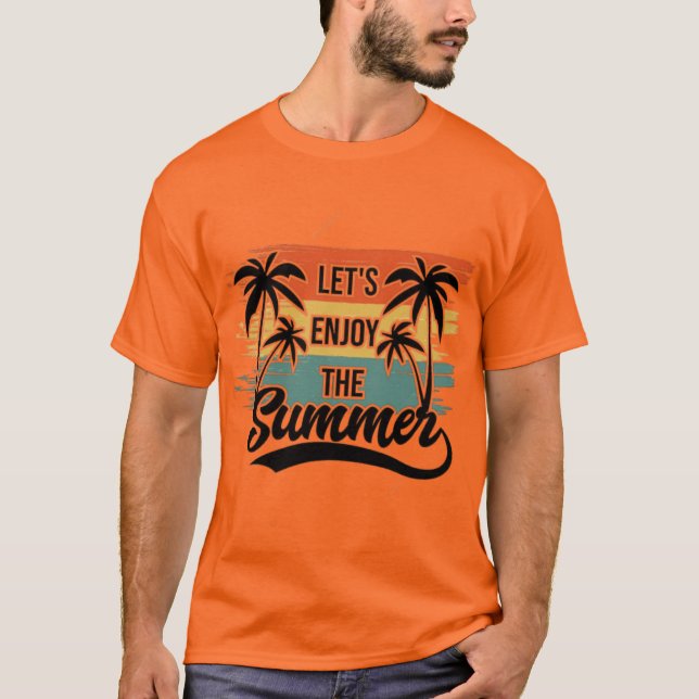 Beach Vibes Summer Graphic Tee (Front)