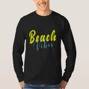 Beach Vibes Summer Vacation Beachaholic T-Shirt