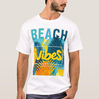 Beach Vibes – Tropical Street Style T-Shirt