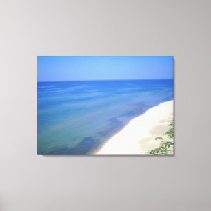 Beach View 1 on Canvas Print