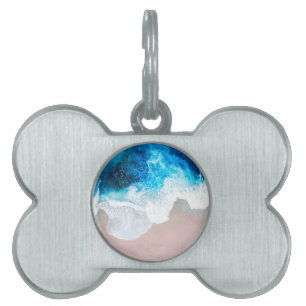 Beach View Pet ID Tag