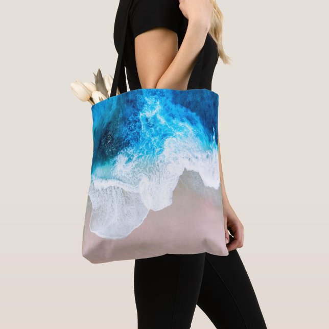 Beach View Tote Bag (Close Up)