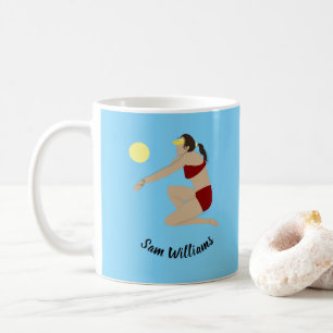 Beach Volleyball Coffee Mug