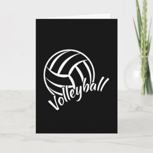 Beach Volleyball Player Volleyball Team Gift Idea Card
