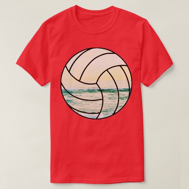 Beach Volleyball  T-Shirt (Design Front)