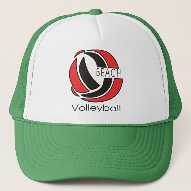 Beach Volleyball Trucker Hat (Front)