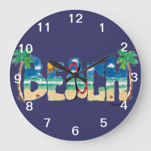 Beach Wall Clock