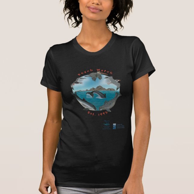 Beach Watch Womens Any Style GFNMS T-Shirt (Front)