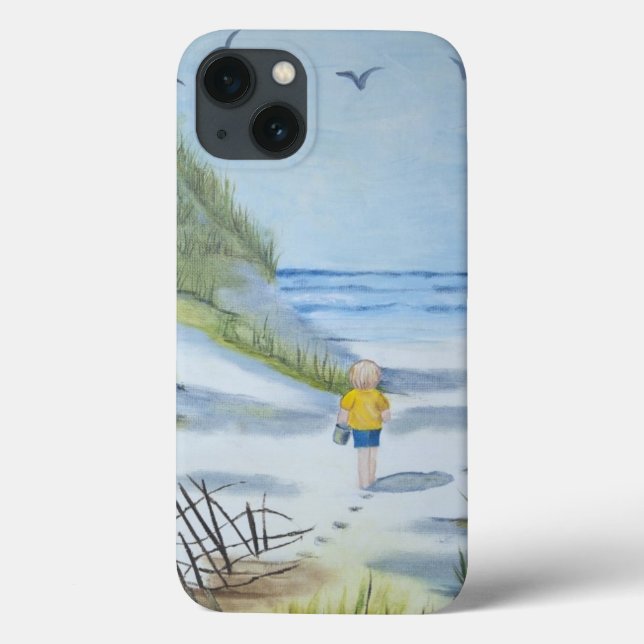 Beach watercolor Case-Mate iPhone case (Back)