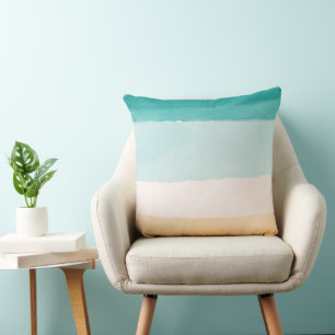 Beach Watercolor Cushion