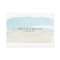 Beach Watercolor wedding rsvp website card
