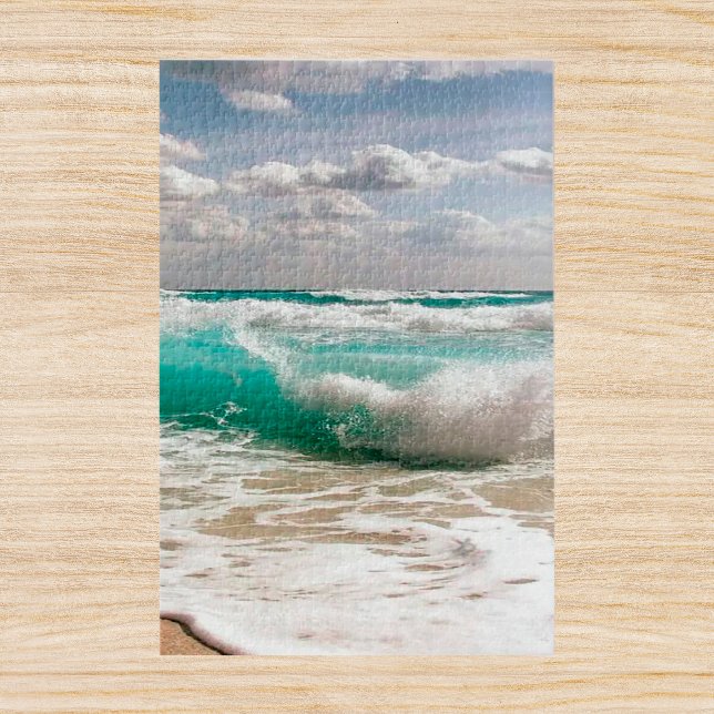 Beach Wave Jigsaw Puzzle (Creator Uploaded)