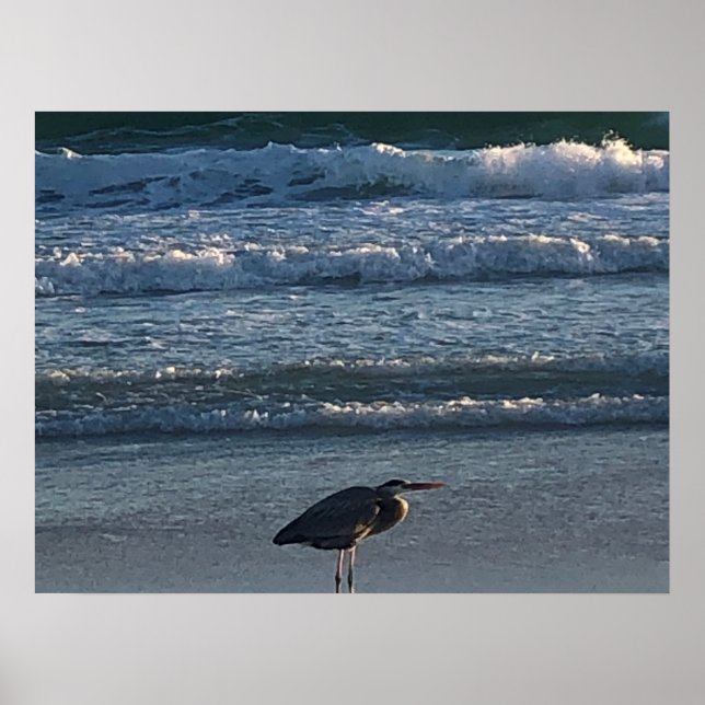 Beach Wave Poster (Front)