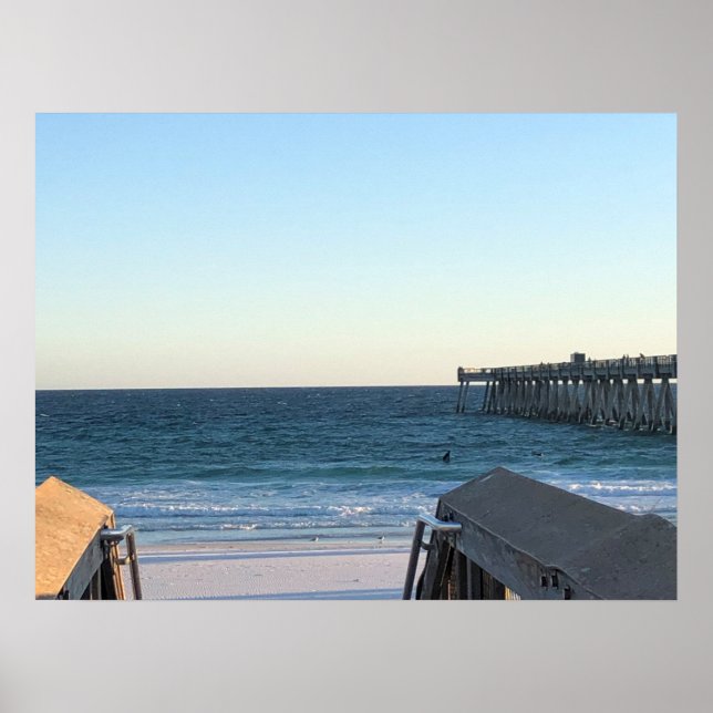 Beach Wave Poster (Front)