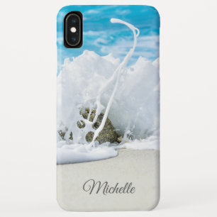Beach Wave Splash Personalised Name Case-Mate iPhone Case