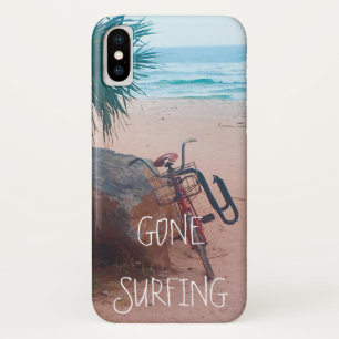 Beach Wave Surfing  and a Bicycle Case-Mate iPhone Case