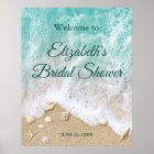 Beach Waves Bridal Shower Poster