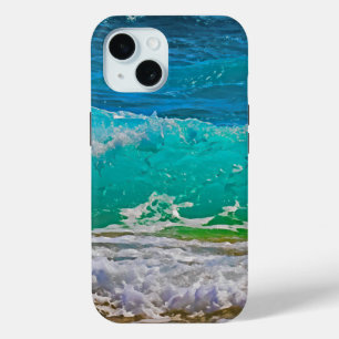 Beach Waves iPhone 15 Case