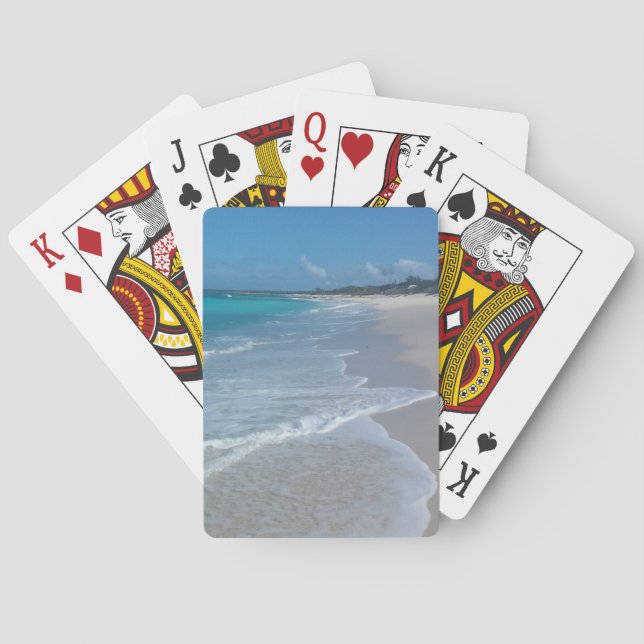 Beach Waves Playing Cards (Back)