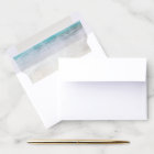 Beach Wedding Envelope liner