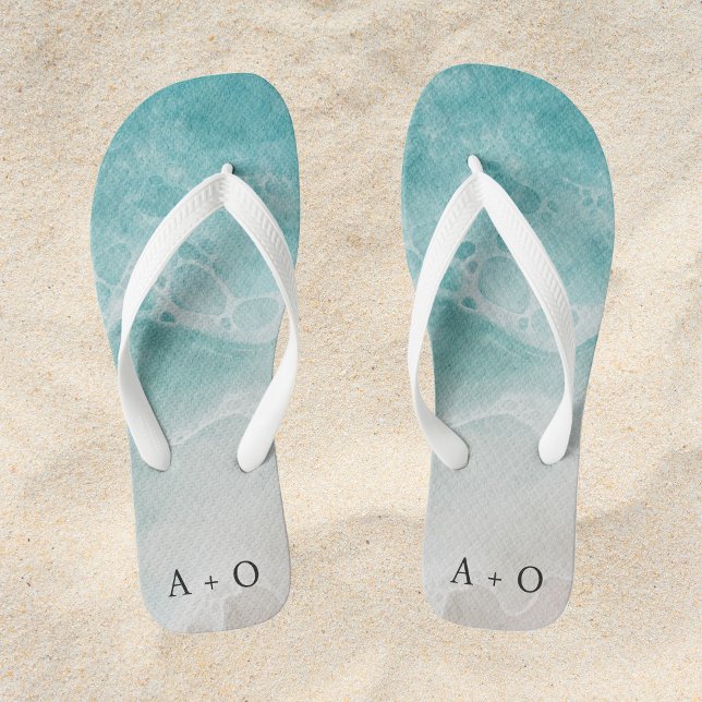 Beach Wedding Favour Jandals (Flip Flops Beach Wedding Favor)