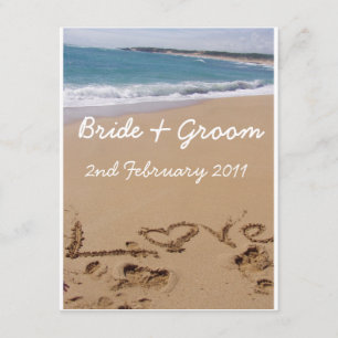 Beach Wedding Invitation