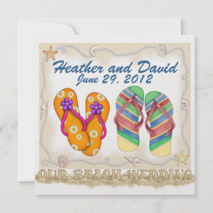 Beach Wedding Invitation