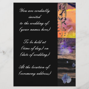 Beach Wedding Invitations