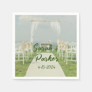 Beach Wedding Isle in the Sun Napkins