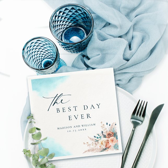 Beach Wedding Napkin (Creator Uploaded)