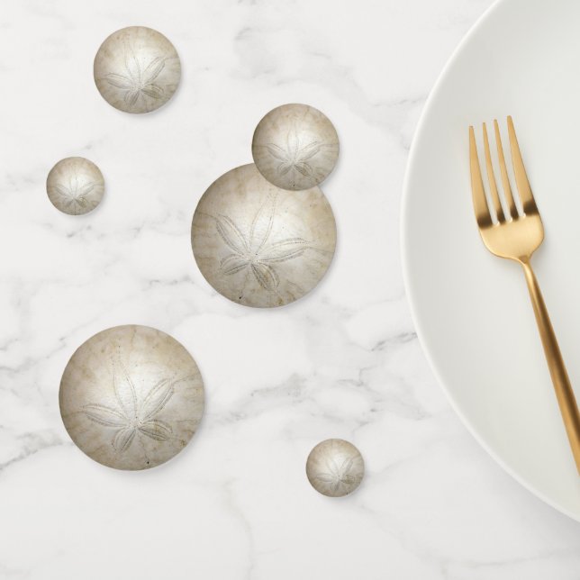 Beach Wedding or Event Sand Dollar Table Confetti (Group)