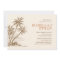 Beach Wedding Shower Invitations