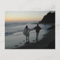 Beach Wedding Silhouette