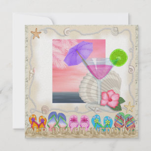 Beach Wedding - SRF Invitation
