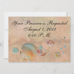 Beach Wedding - SRF Invitation