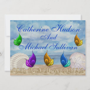 Beach Wedding - SRF Invitation