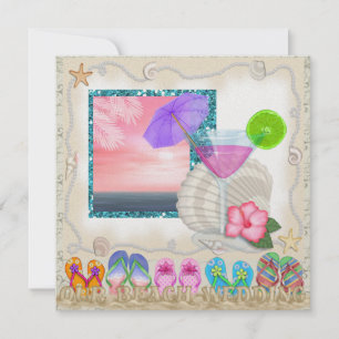 Beach Wedding - SRF Invitation