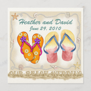 Beach Wedding Thank You - SRF