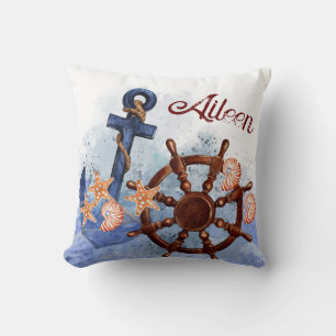 Beach Wedding Theme Bridesmaid Gift Idea Cushion
